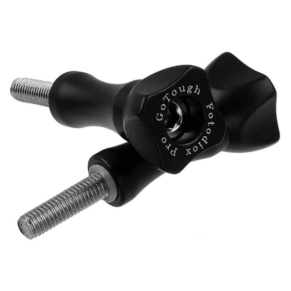 Fotodiox Pro GoTough Medium Thumbscrew for GoPro Cameras 35 mm Aluminum Bolt Knob with Stainless Screw, Blue GoTough-Screw-35mm-Blue - main